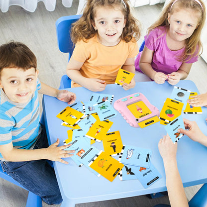 Talking Flash Cards Educational Toys, Preschool Interactive Learning Toys, 1 Pack